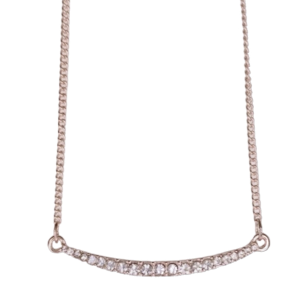 NWOT | Lauren Conrad | Rose Gold Dainty Bar Necklace